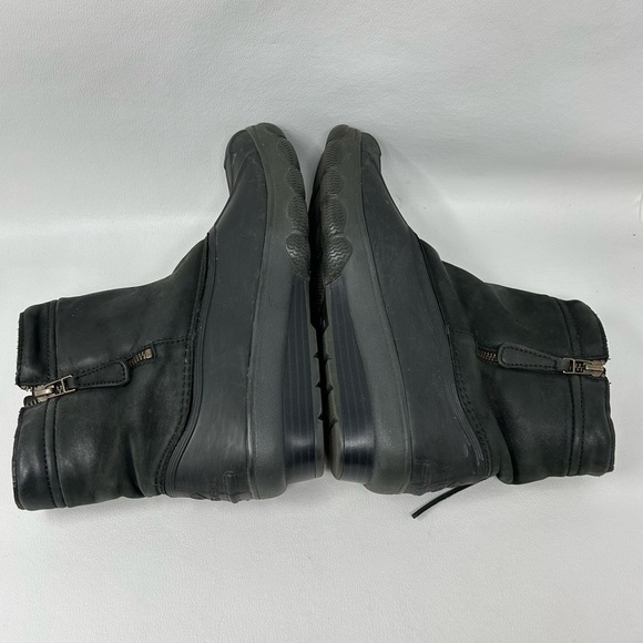 Sperry Top Sider Saltwater Wedge Spray Duck Boot Black STS80769 Women’s Size 10M - Picture 10 of 12